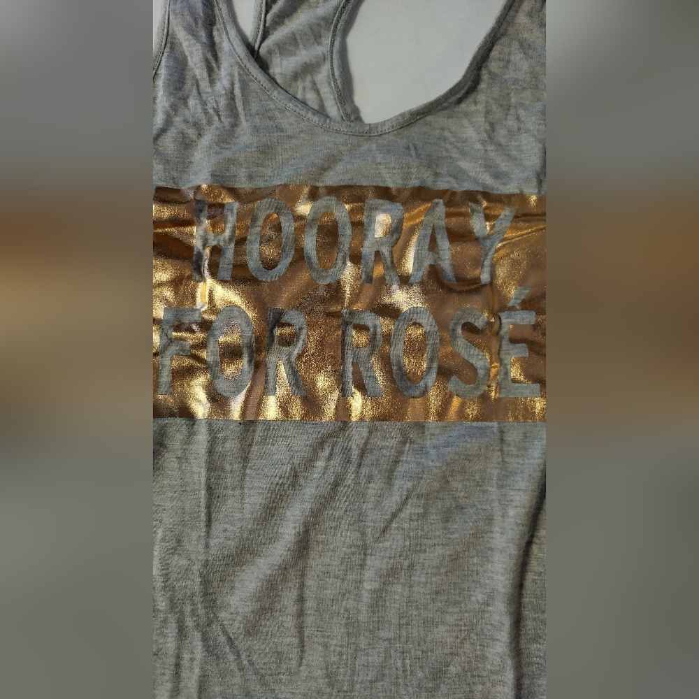 Hooray for Rose' tank top